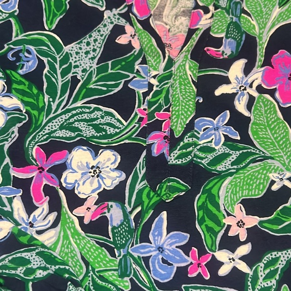 Girls Lilly Pulitzer Alyssa Cotton Dress - Picture 4 of 6